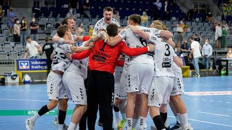 Der Jubel kannte nach Abpfiff beim THW Kiel keine Grenzen