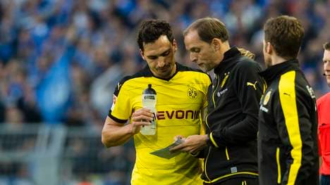 Mats Hummels (l.) und Thomas Tuchel (2.v.l.) arbeiteten einst beim BVB zusammen