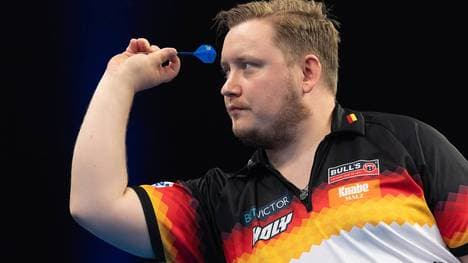 Martin Schindler ist einer der fünf deutschen Spieler, die an der Hungarian Darts Trophy teilnehmen