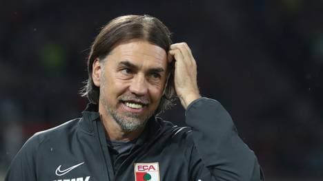 Martin Schmidt ist seit April Trainer des FC Augsburg