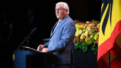 Bundespräsident Frank-Walter Steinmeier hat diverse Athletinnen und Athleten geehrt