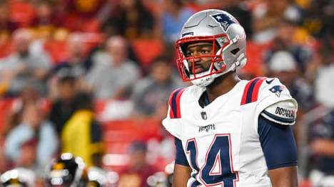 Quarterback Jacoby Brissett von den New England Patriots ist verletzt