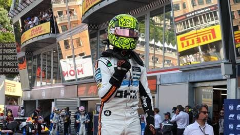 Lando Norris gewann das spektakuläre Qualifying am Samstag