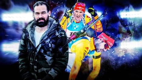 Michael Rösch (l.) war früher Teamkollege von Arnd Peiffer (r.)