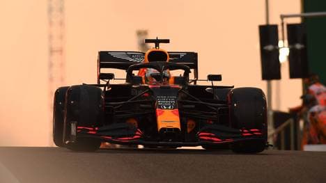 Max Verstappen startet in Abu Dhabi von der Pole Position