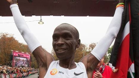 Eliud Kipchoge möchte erneut in Hamburg gewinnen