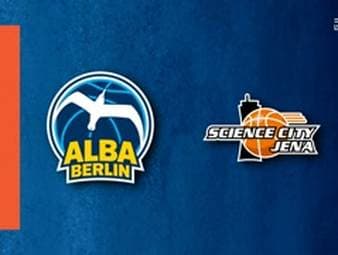 Spiel Highlights zu ALBA BERLIN - Science City Jena