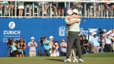 Gemeinsamer Jubel: Alex und Matt Fitzpatrick 