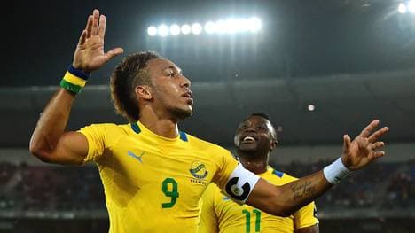 Pierre-Emerick Aubameyang ist Kapitän der gabunischen Nationalmannschaft