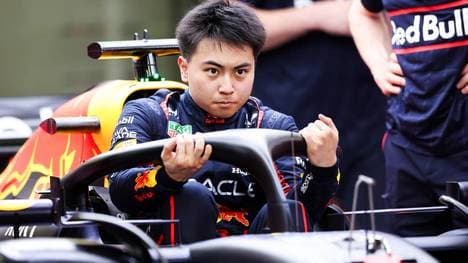 Ayumu Iwasa darf im Red Bull Erfahrung sammeln