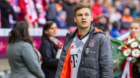 Joshua Kimmich bei einem Spiel des FC Bayern München
