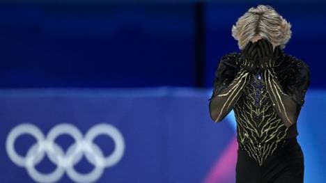 Geschockt: Ilia Malinin 