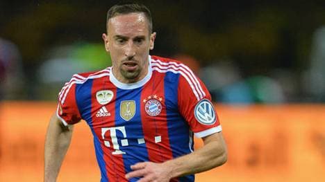 Franck Ribery muss wegen Problemen mit der Patellasehne pausieren