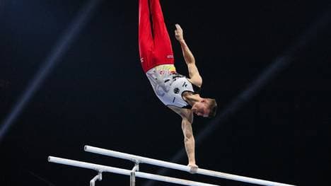 Kunstturner Lukas Dauser gewinnt die Bronzemedaille 