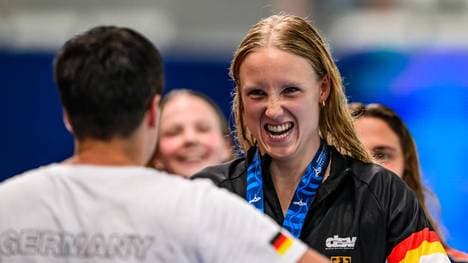Isabel Gose holte Silber über 1500m