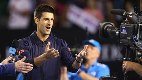 Novak Djokovic setzte sich deutlich gegen Fernando Verdasco durch