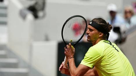 Abends im Einsatz: Alexander Zverev 