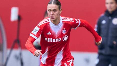 Klara Bühl ist mit dem FC Bayern in der Champions League gefordert