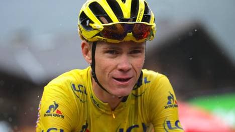 Chris Froome wurde auch auf der 20. Etappe nicht attackiert