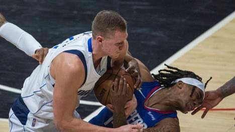 Kristaps Porzingis war bei den Dallas Mavericks der überragende Spieler