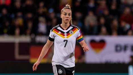 Giulia Gwinn im Trikot der Nationalmannschaft