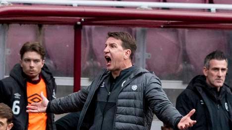 Daniel Stendel war nur wenige Monate Trainer der Hearts