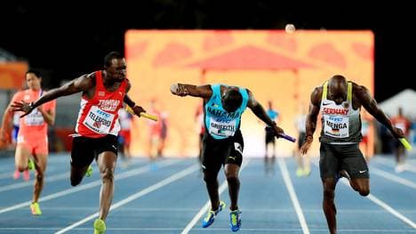 Aleixo-Platini Menga (r.) nimmt nicht an der Leichtathletik-WM in London teil