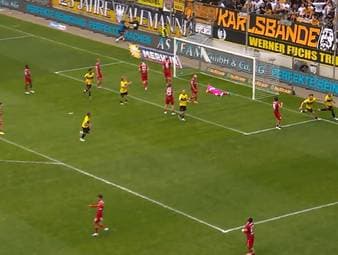 Die Highlights der Partie Alemannia Aachen - VfB Stuttgart II aus der 3. Liga im Video.