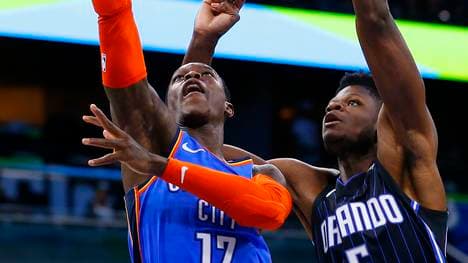 OKC-Star Dennis Schröder hatte einen überragenden Abend gegen die Orlando Magic 
