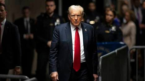 Donald Trump äußerte sich in einer Videobotschaft über Gianni Infantino