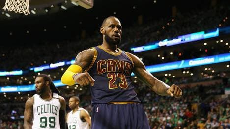 LeBron James zog an Michael Jordan vorbei