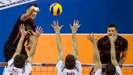 Georg Grozer und die DVV-Herren wollen den Gruppensieg bei der Volleyball-EM