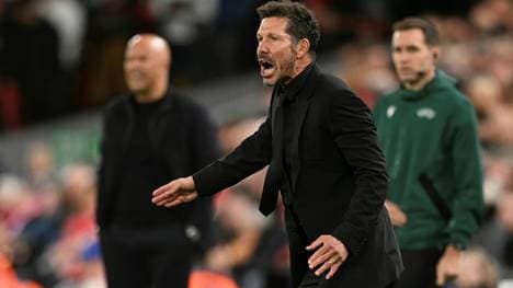 Diego Simeone sah die Rote Karte