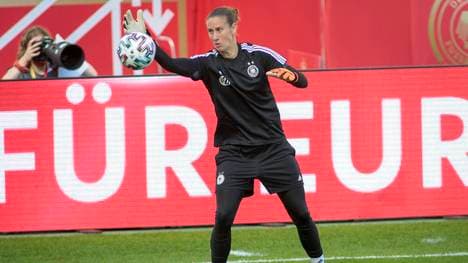 Am heutigen Dienstag gibt Ann-Katrin Berger ihr Debüt in der Nationalmannschaft