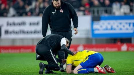 Wienand musste ins Krankenhaus gebracht werden