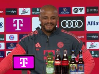 Vincent Kompany verkündet, dass Jamal Musiala aller Voraussicht nach gegen RB Leipzig wieder im Kader des FC Bayern stehen wird.