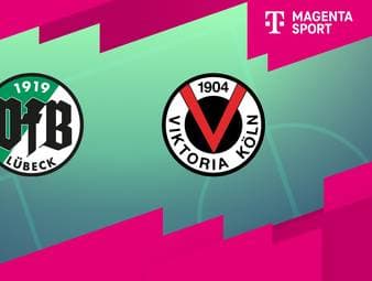 VfB Lübeck - FC Viktoria Köln: Tore und Highlights | 3. Liga