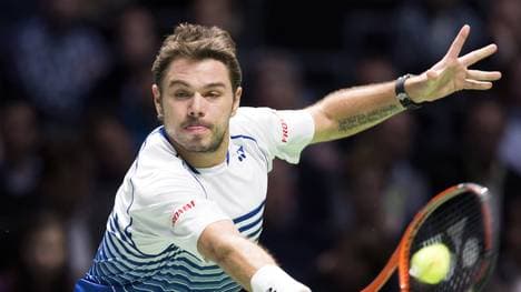 TENNIS-ATP-Turnier in Rotterdam-Stan Wawrinka