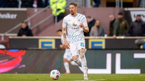 Stieg mit Rostock ab: Janik Bachmann