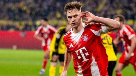 Joshua Kimmich führt die Tabelle mit dem FC Bayern an