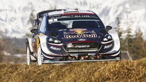 Sebastien Ogier liegt nun mehr als eine Minute vor seinen Verfolgern