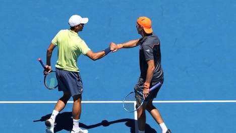 2018 Australian Open - Day 9: Ben McLachlan (l.) und Jan-Lennard Struff kämpfen um den Finaleinzug