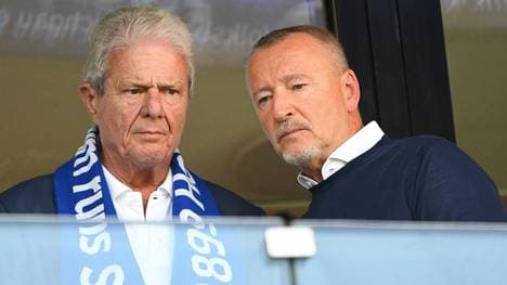 Eng befreundet: Dietmar Hopp (l.) und Roger Wittmann