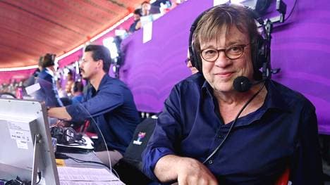 Kommentator Béla Réthy ging 2022 in Rente