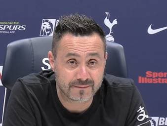 Als dritter neuer Trainer in dieser Saison hat Roberto De Zerbi bei Tottenham die Mission, den Klassenerhalt. Nach der ersten Woche bei den Spurs ist der Italiener überzeugt davon, das Minimalziel zu erreichen.