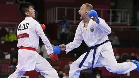 Klasse bis 75 kg: Bitsch (r.) verpasst Medaille knapp