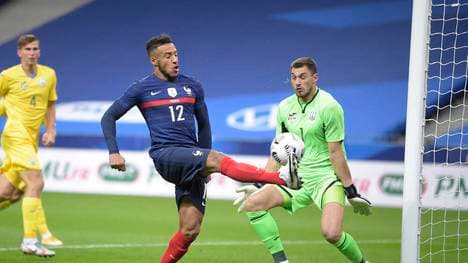 Corentin Tolisso traf für Frankreich zum 5:1