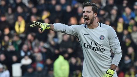Kevin Trapp musste mit Paris Saint-Germain eine unerwartete Niederlage hinnehmen