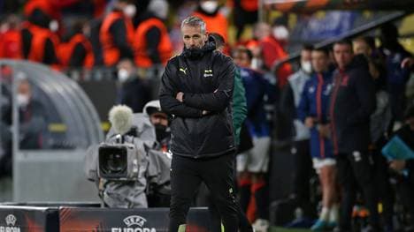 Marco Rose durchlebt schwere Zeiten