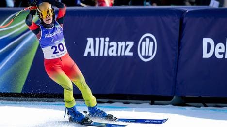 Andrea Rothfuss jubelt über ihre vierten Platz